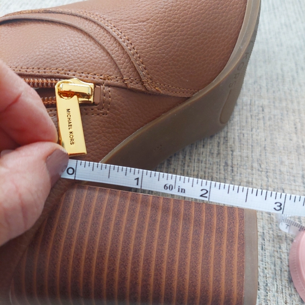 Michael Kors Brown Heeled Boots - Picture 9 of 10